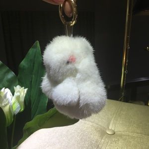 Keychain fur mink